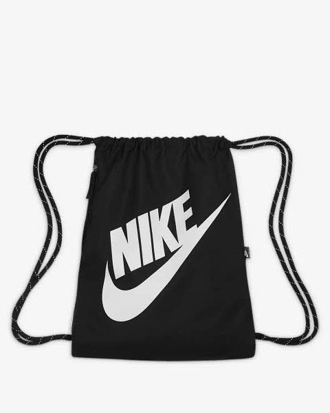 NIKE HERITAGE DRAWSTRING BAG,BLACK/ - Bild 1